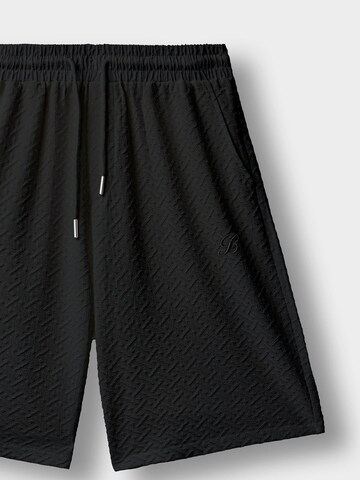 Burocs Regular Hose 'Structured'‌‌ in Schwarz