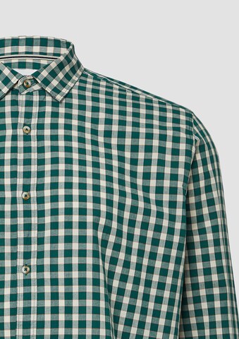 s.Oliver Regular fit Overhemd in Groen