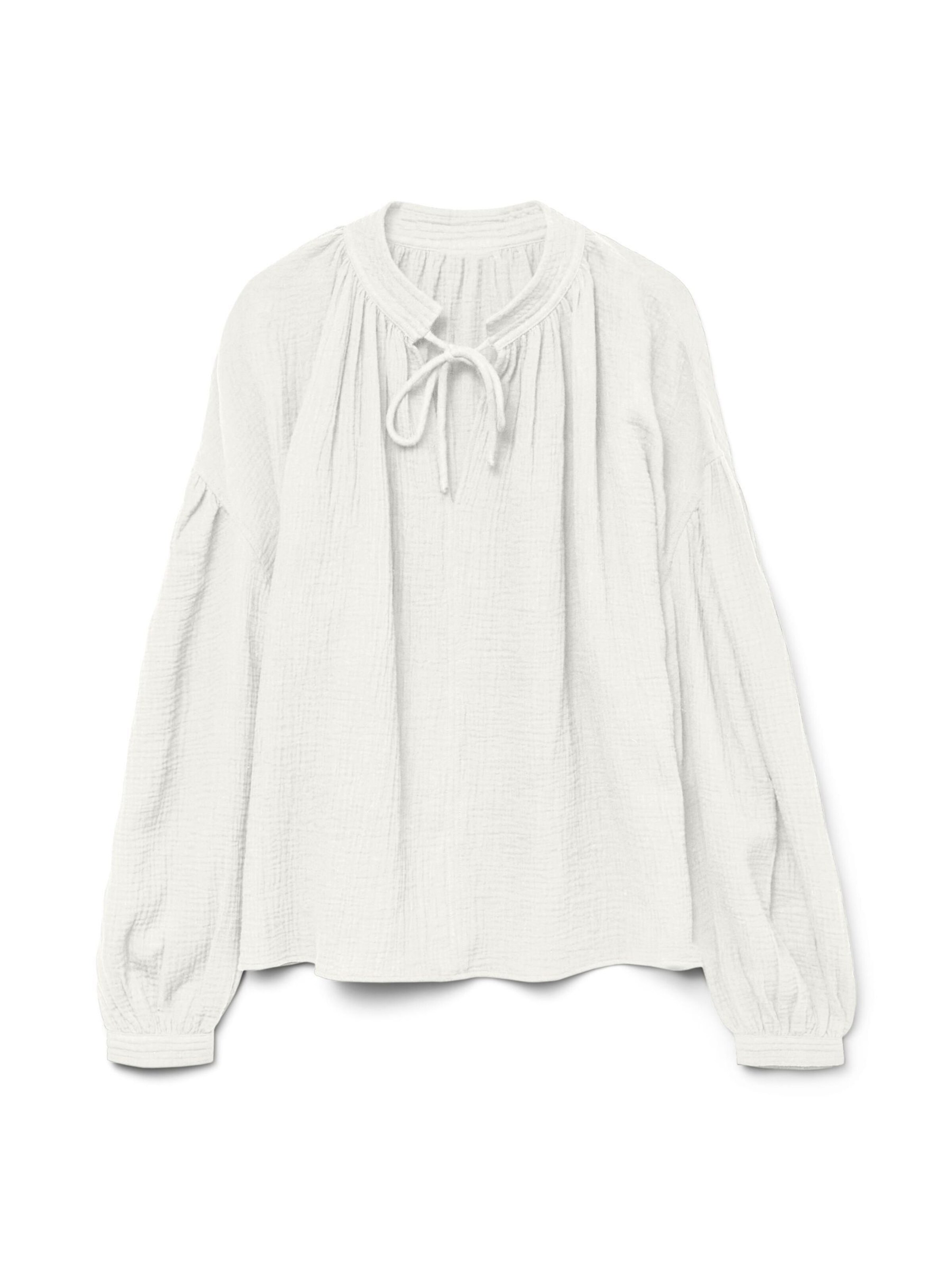 VERO MODA Bluse 'VMBeth' i hvid: forside