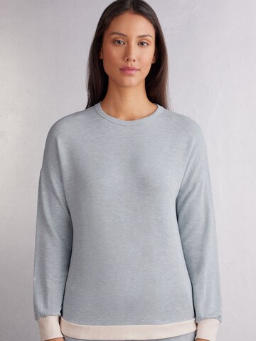 INTIMISSIMI Pajama Shirt ' COLD WINTER NIGHT' in Blue: front