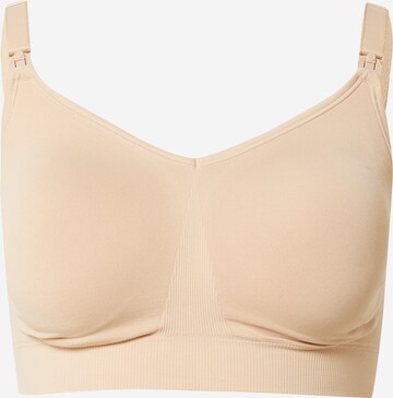 Bravado Designs Nursing Bra in Beige: front