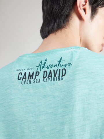 CAMP DAVID Shirt in Green