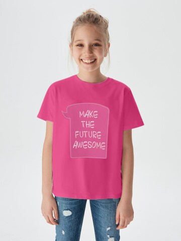 LTB Shirt 'Katet' in Pink: Vorderseite