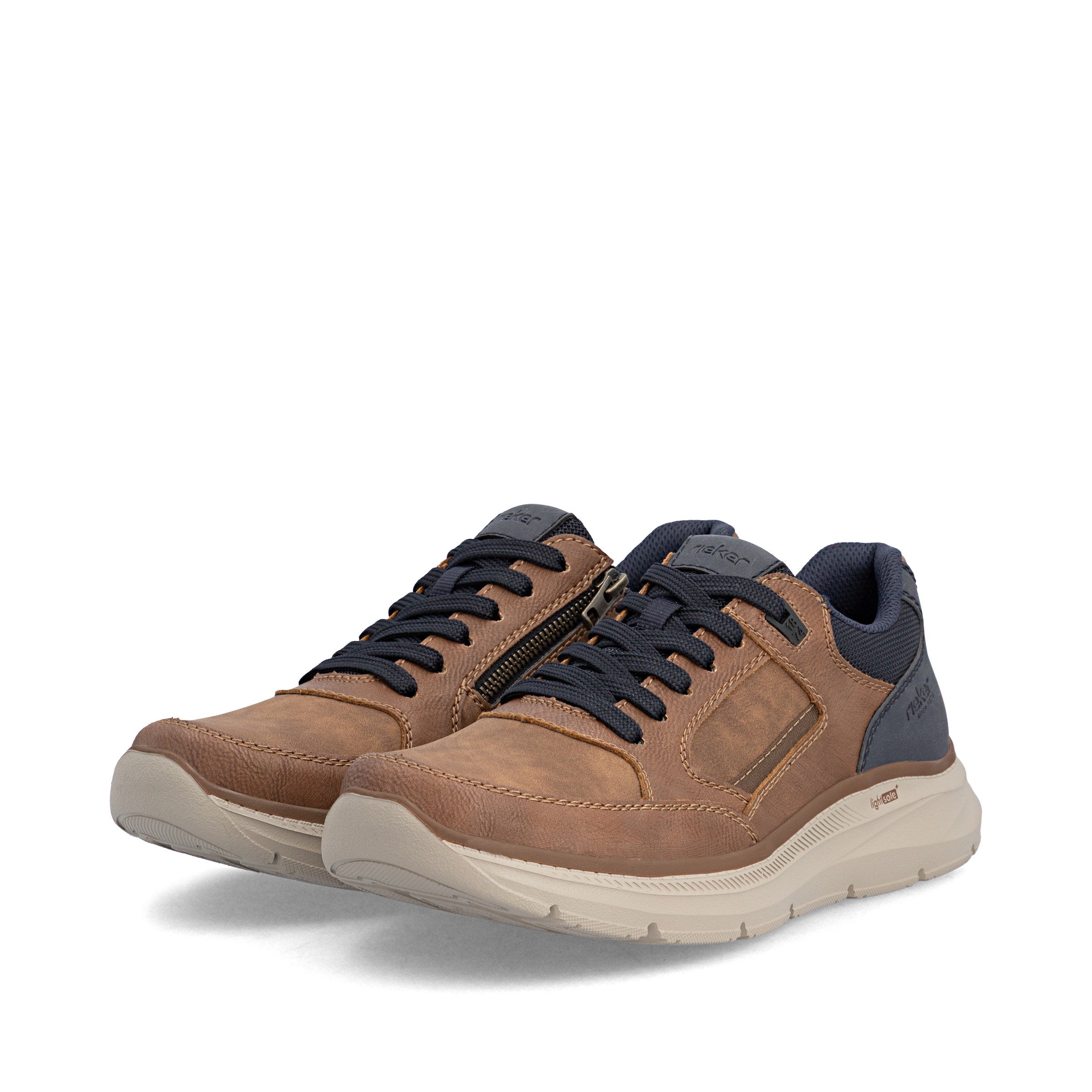 Chaussure de sport à lacets Rieker en marron