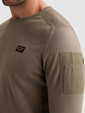 PME Legend Pullover 'American Classic pullover with flight pocket' i grøn