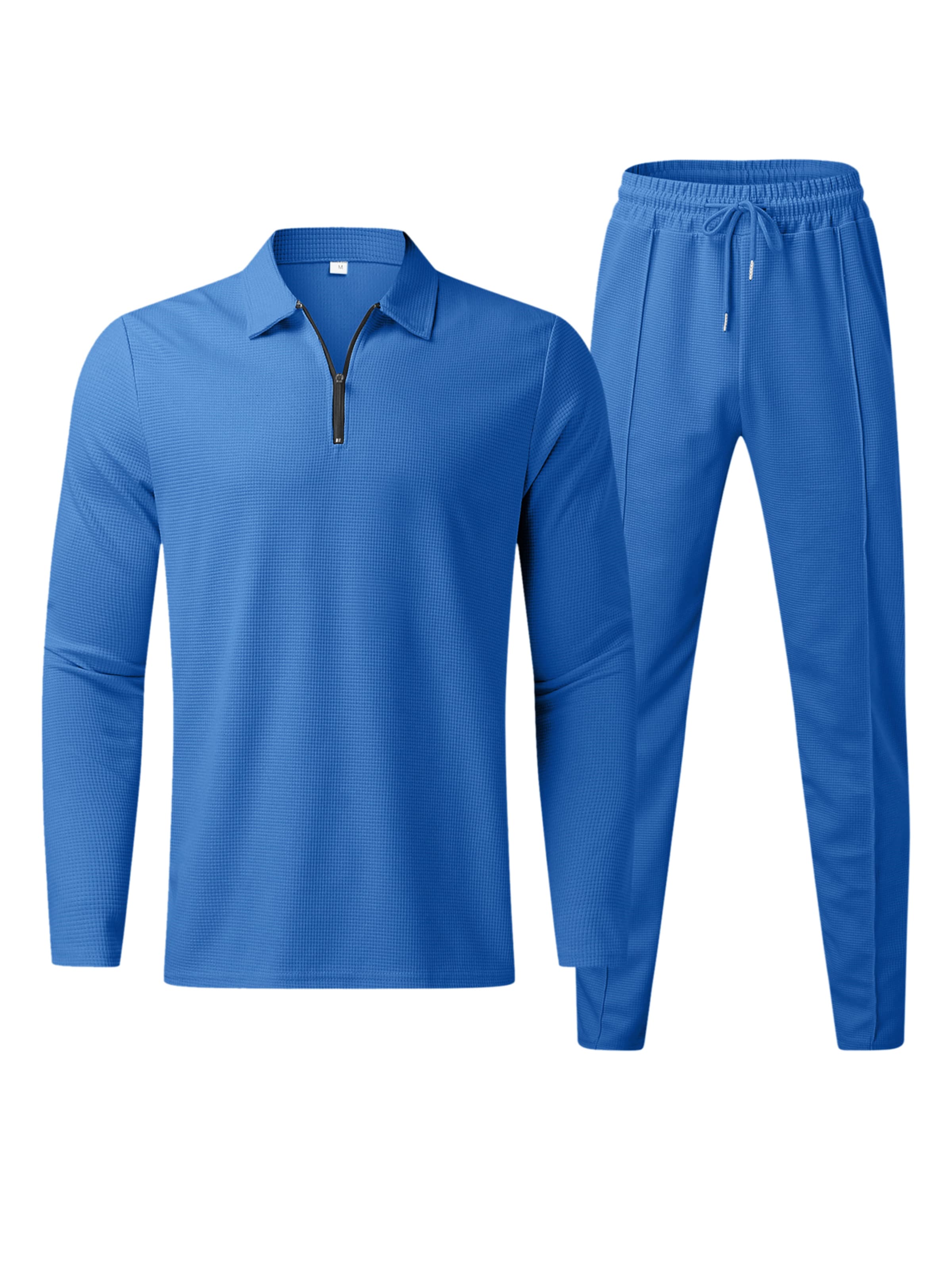 YOUTHUP Sportanzug 'Geradeaus'‌‌‌‌ in Blau: Vorderseite