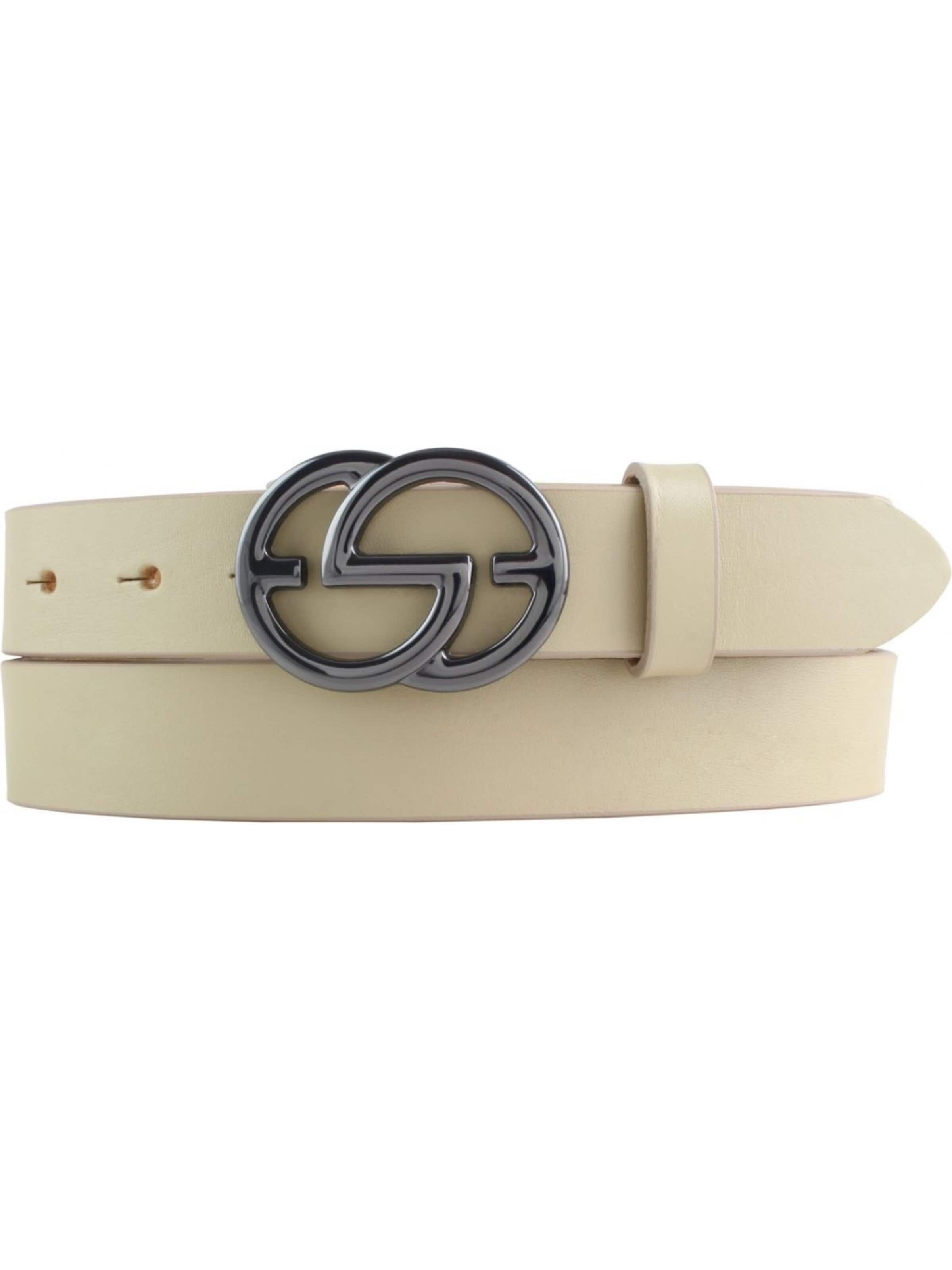 BELTINGER Belt 'Trevisoa' in Beige: front