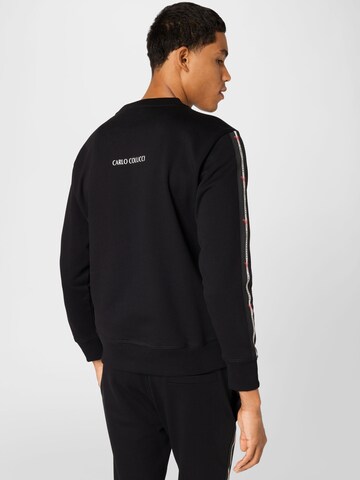 Carlo Colucci Sweatshirt in Schwarz