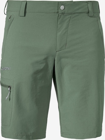 Pantalon outdoor 'Folkstone' Schöffel en vert : devant