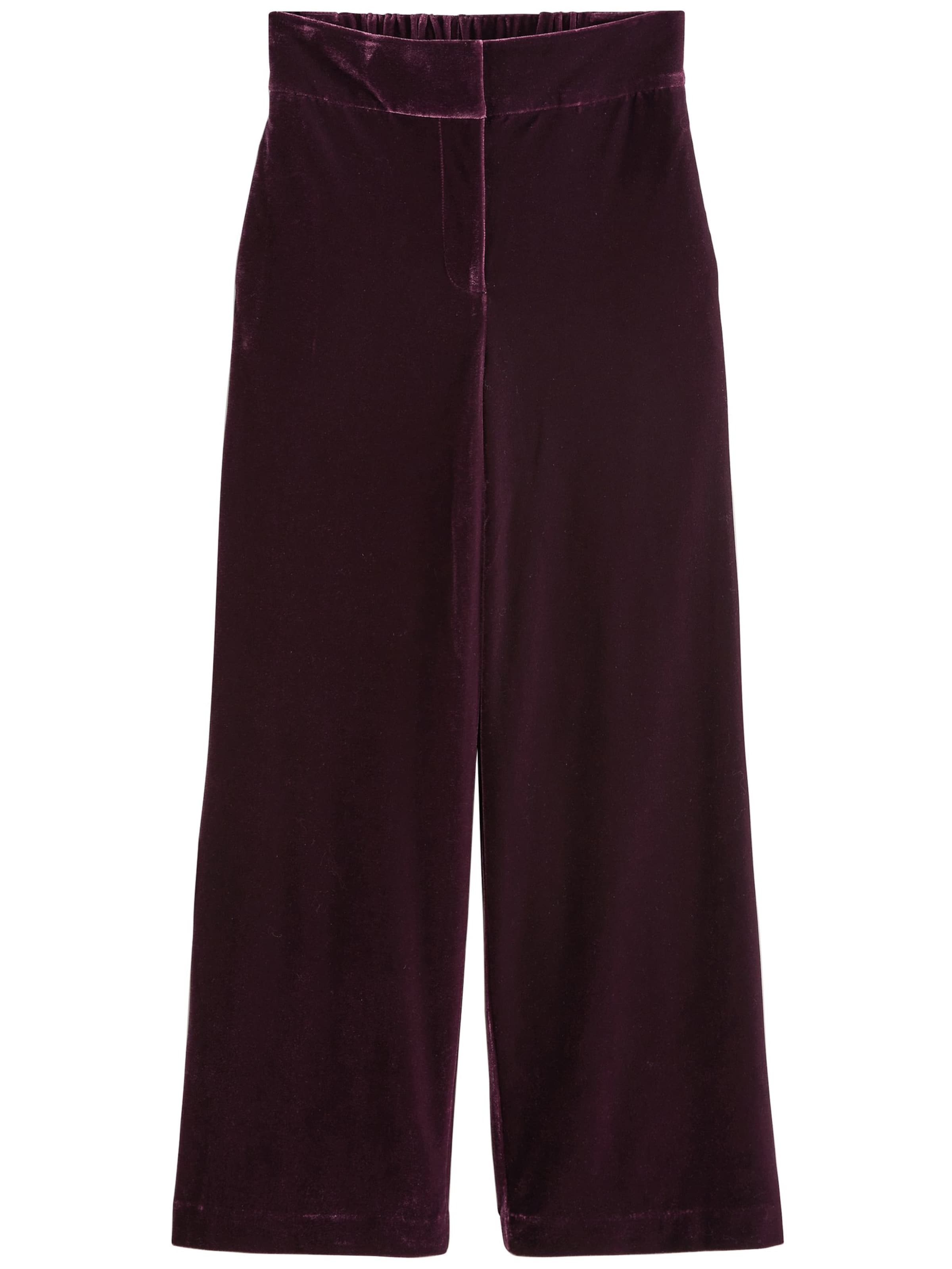 Next - Pierna ancha Pantalón en rojo: frente