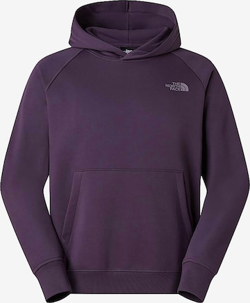 Bluză de molton 'NSE Box' de la THE NORTH FACE pe mov: față