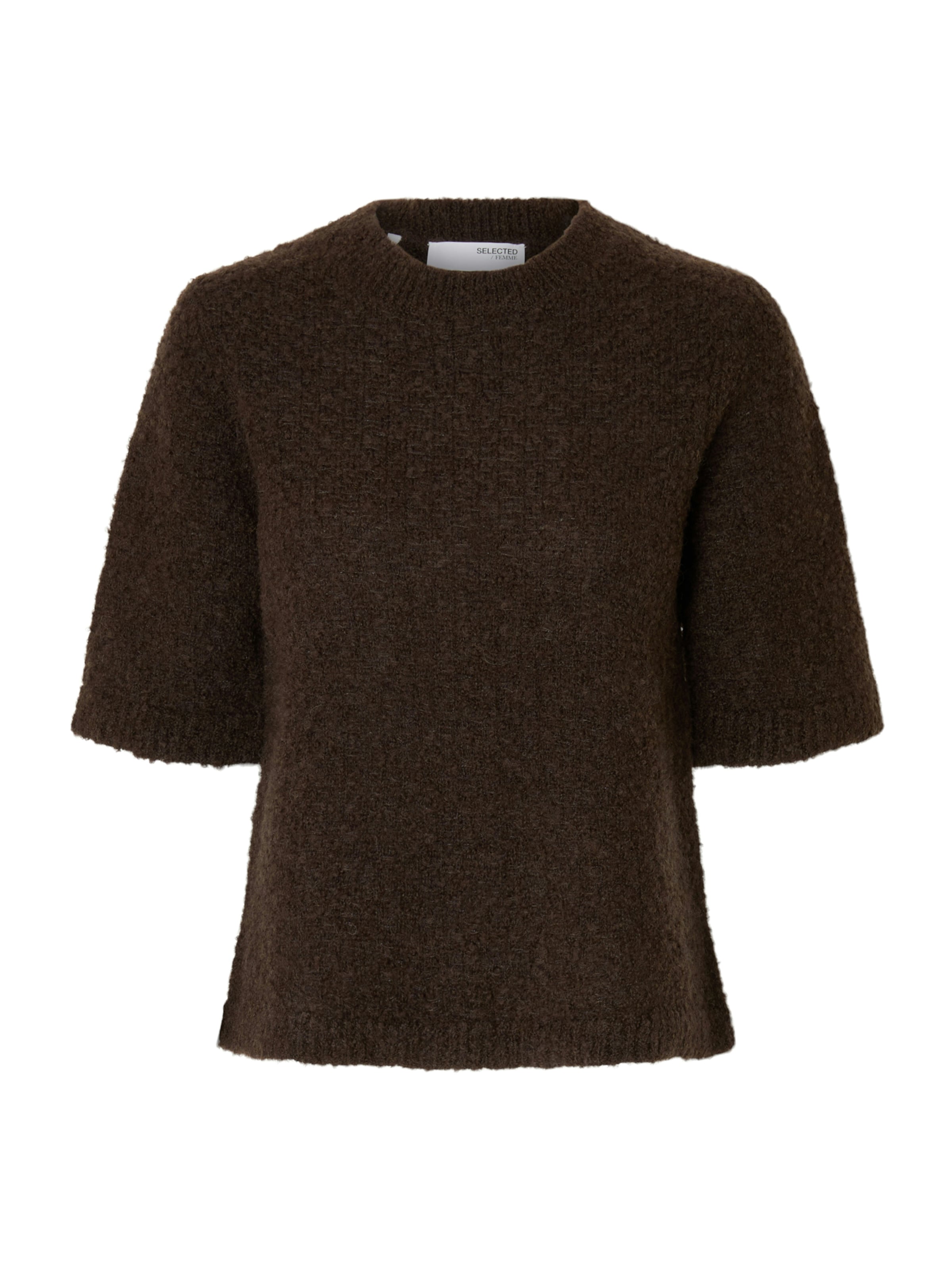 SELECTED Sweater 'SLFLelou' in Brown: front