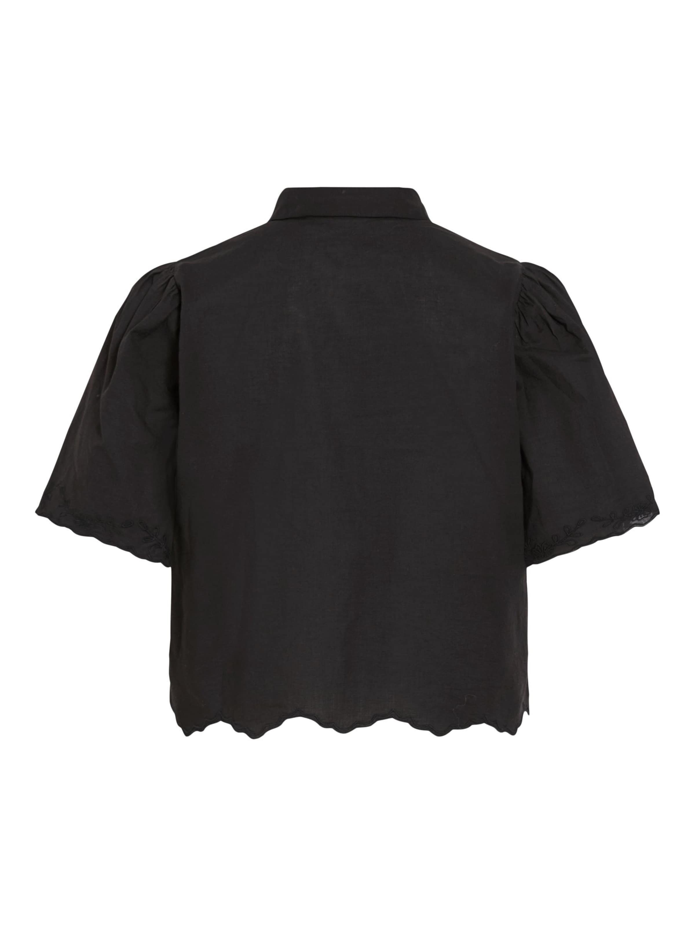 ROUGE EDIT Bluse 'ROUKAY' in Schwarz