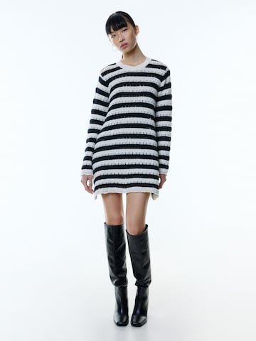 EDITED Knitted dress 'Colette' in Black