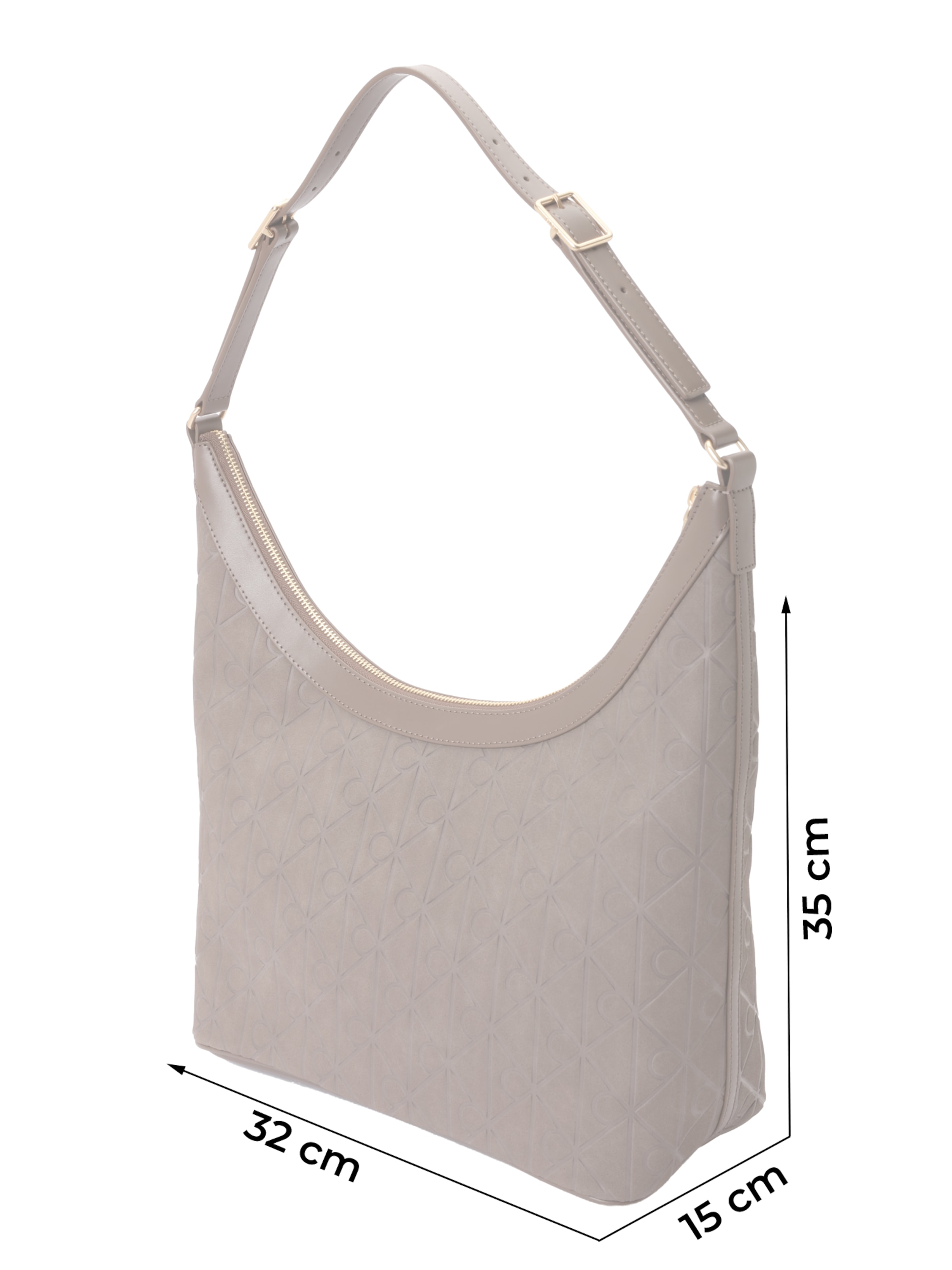 Calvin Klein Shoulder Bag in Brown