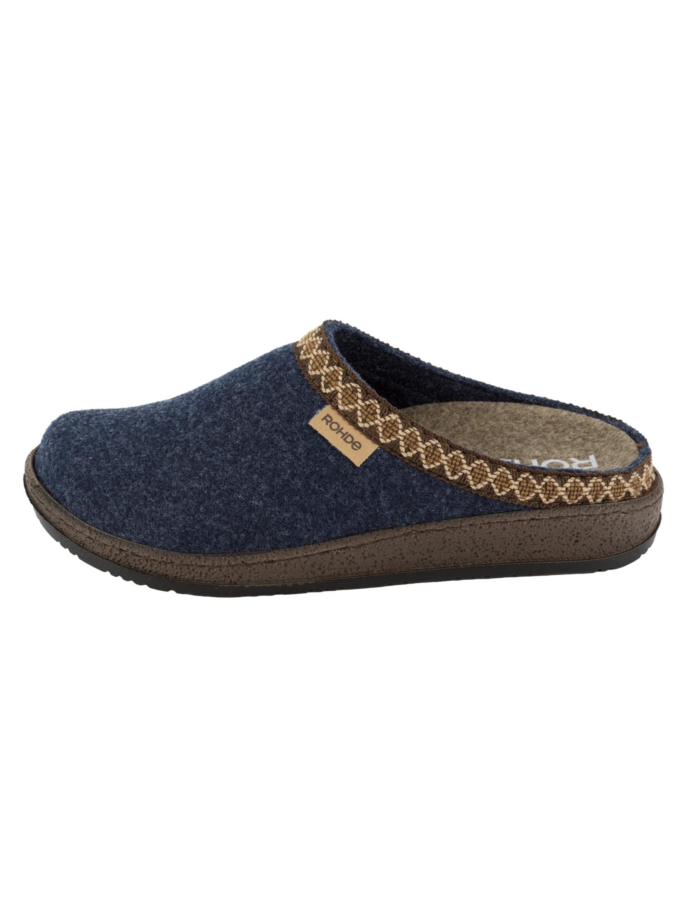 ROHDE Clogs 'Novara-D' in Blauw: voorkant