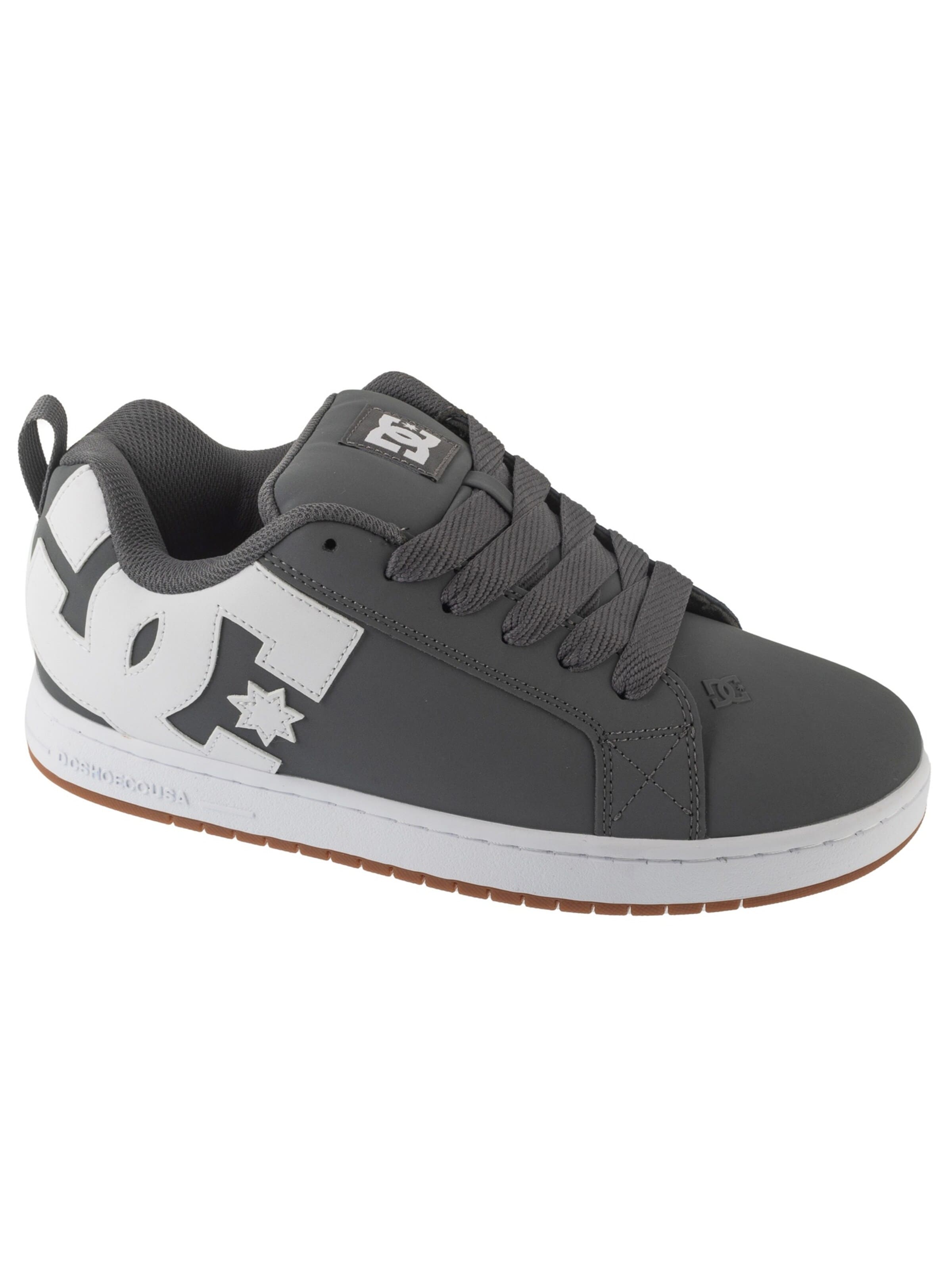 Baskets basses 'DC Court Graffik' DC Shoes en gris : devant