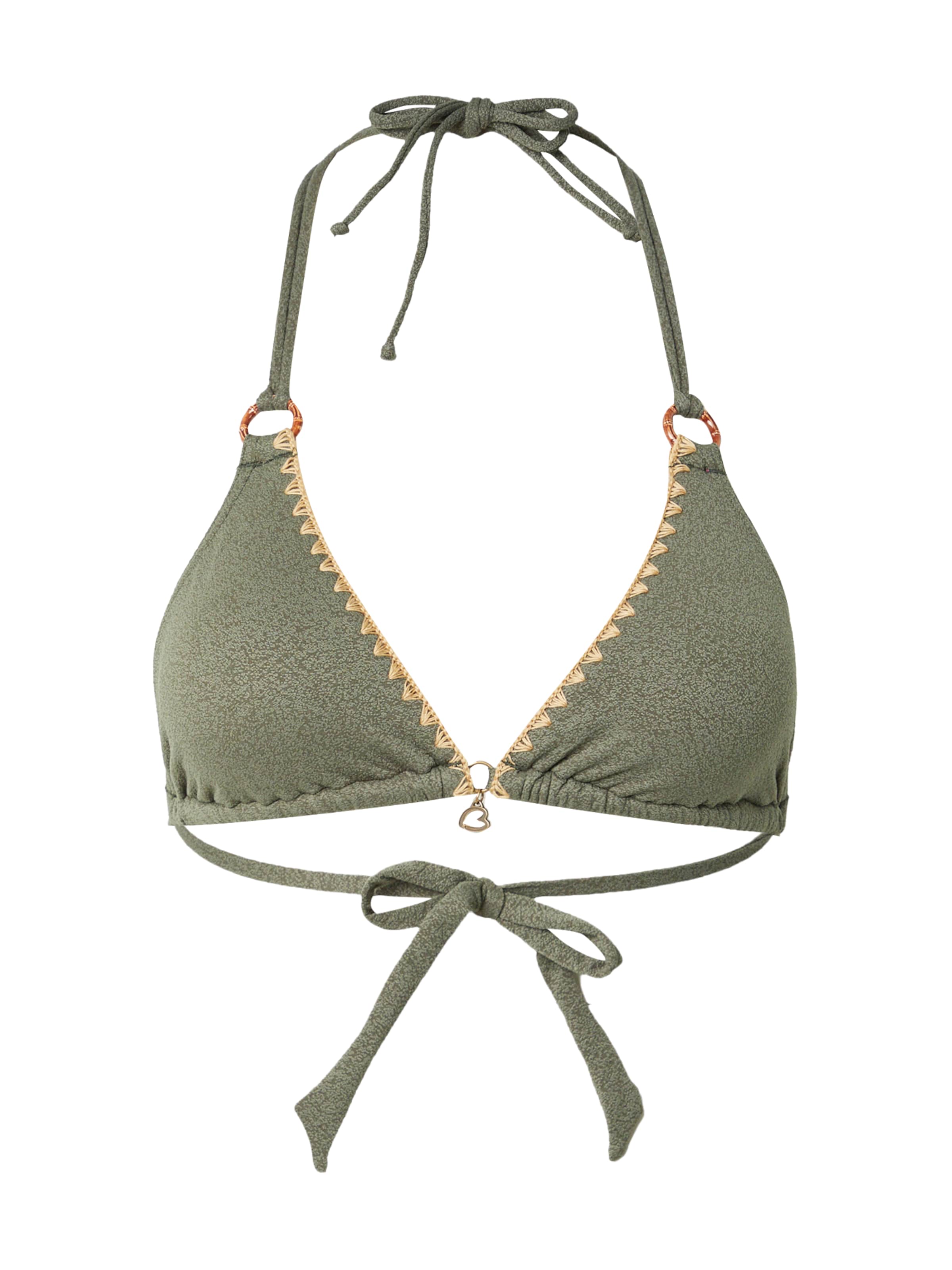 Banana Moon Háromszög Bikini felső - zöld: elől