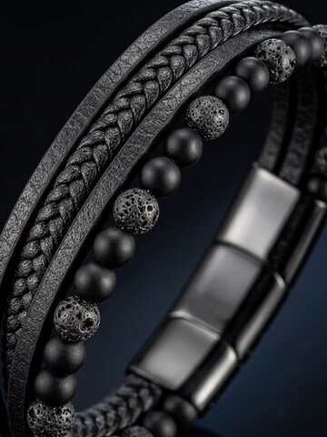 UNIQAL Armband 'FANCY' in Zwart