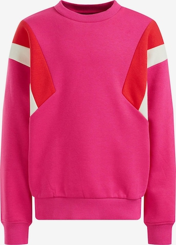 WE Fashion Sweatshirt in Pink: predná strana