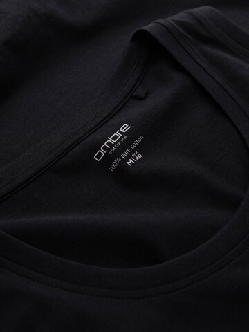 Ombre Shirt in Black