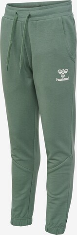 Effilé Pantalon 'Nuttie' Hummel en vert