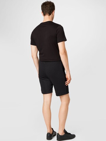 SikSilk Normální Kalhoty – černá