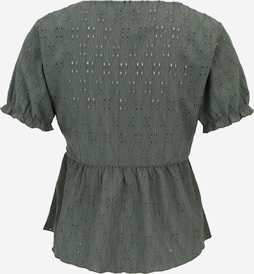 Vero Moda Petite Blouse 'ULRIKKE' in Green