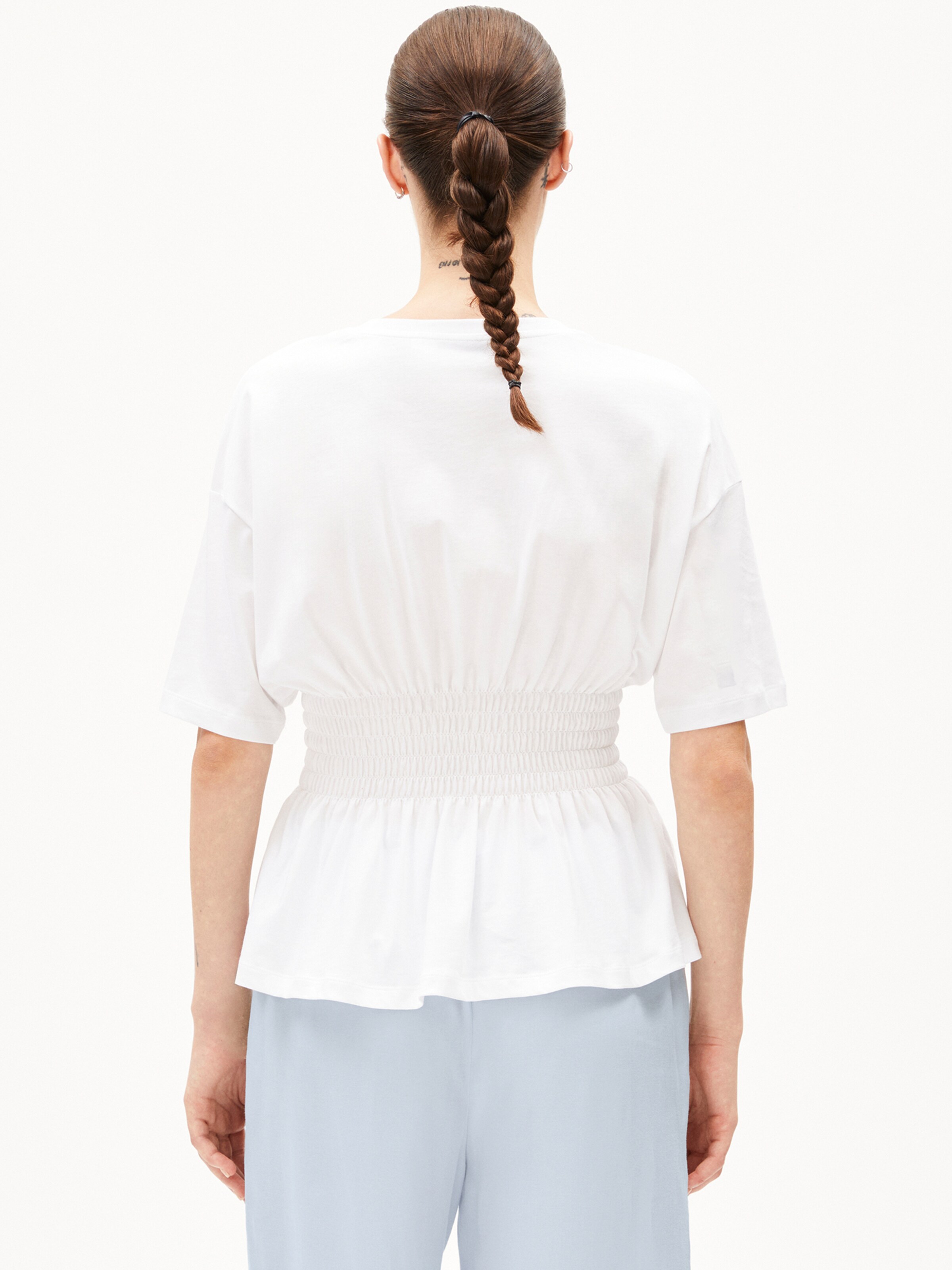 T-shirt 'KAAWINO' ARMEDANGELS en blanc