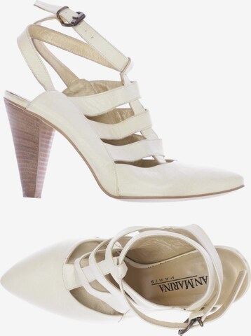 San Marina Sandals & High-Heeled Sandals in 39 in White: front