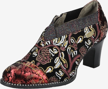 Laura Vita Bootie in Red: front