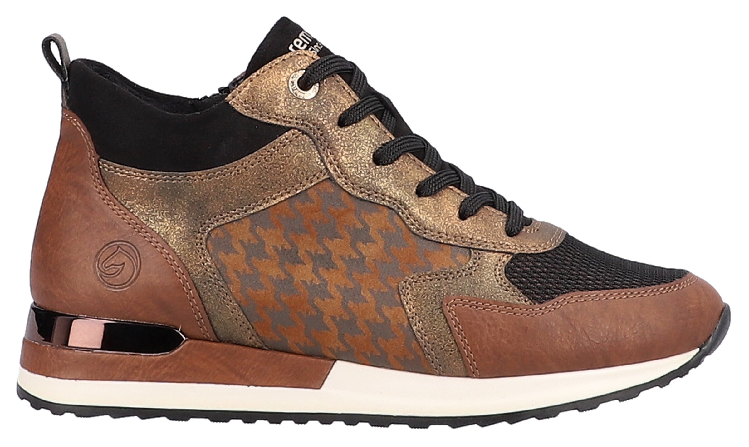 Sneaker alta di REMONTE in marrone