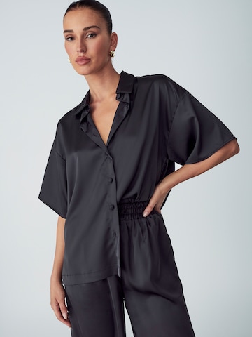 Willa Bluse 'Diana' i sort: forside