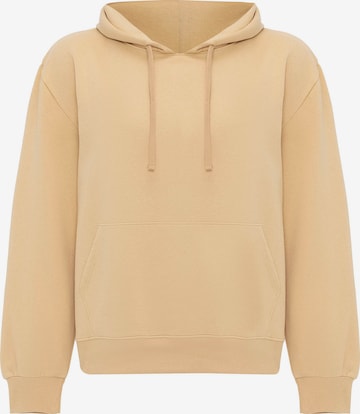 Sweat-shirt Jacey Quinn en beige : devant