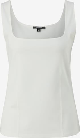 COMMA Top in White: front