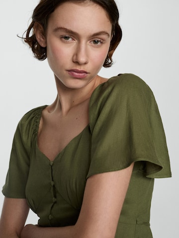 Robe d’été 'Red3' MANGO en vert