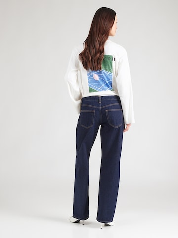 TOPSHOPWide Leg/ Široke nogavice Traperice 'EMBER' - plava boja