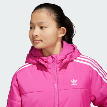 ADIDAS ORIGINALS Between-season jacket 'Adicolor' in Pink