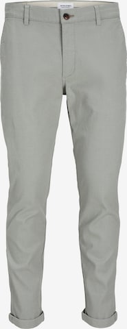 JACK & JONES - Regular Calças chino 'Marco Fury' em verde: frente