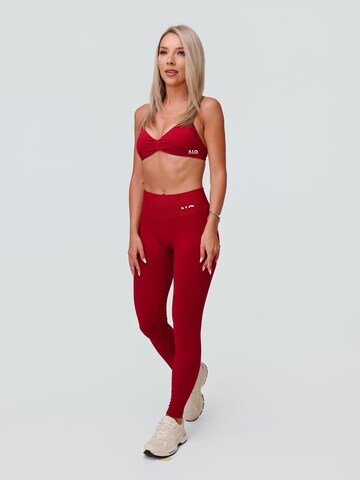 Skinny Leggings 'Hue' de la neverover pe roșu