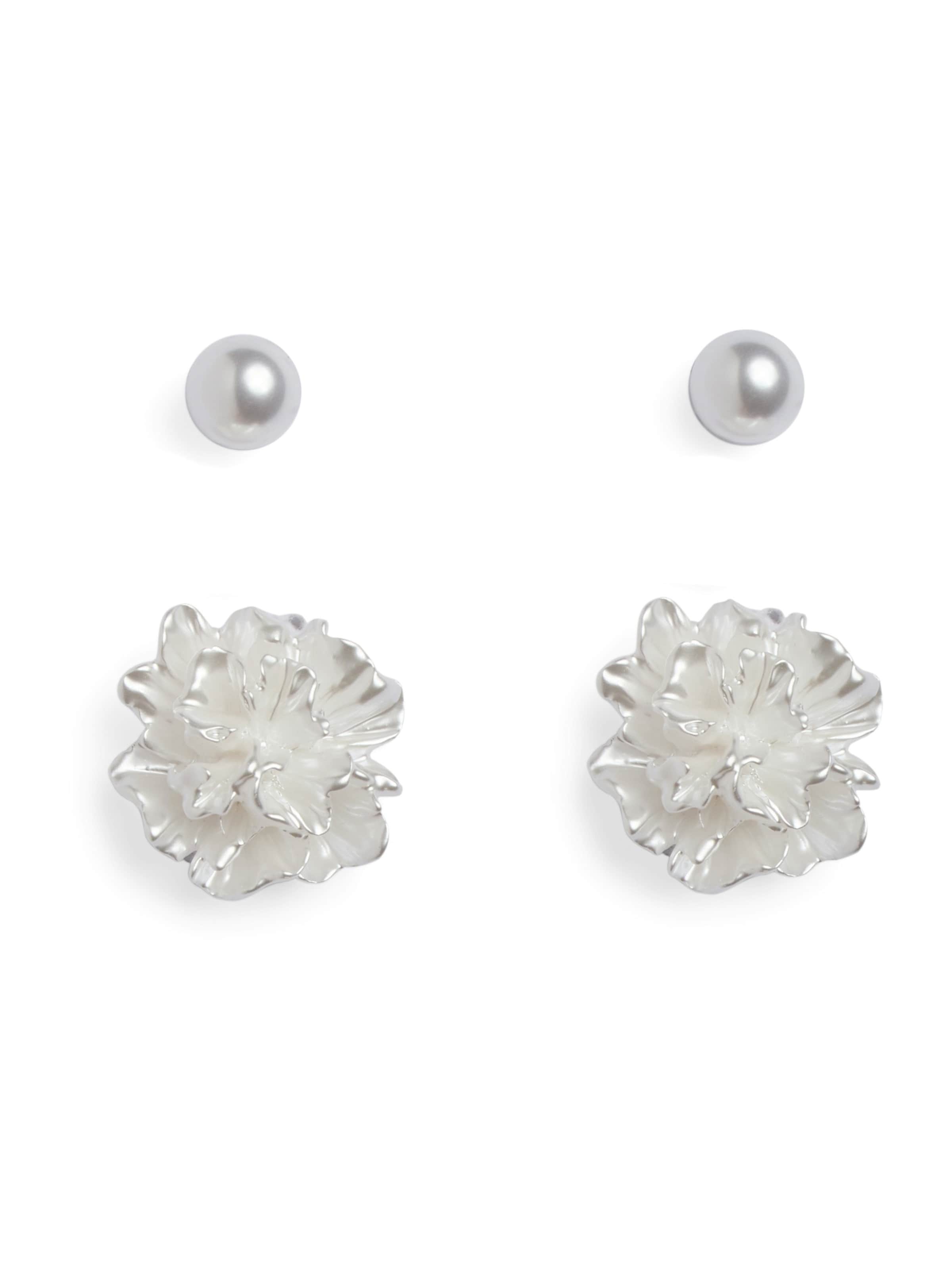 PIECES Earrings 'PCPENNY' in Silver: front