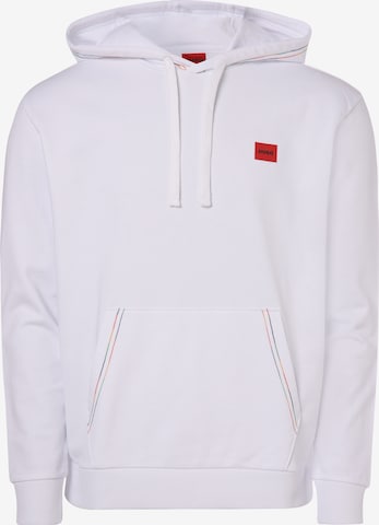 HUGO Red Sweatshirt 'Dow' in White: front