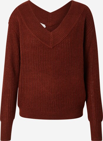 ONLY Sweater 'Melton' in Brown: front