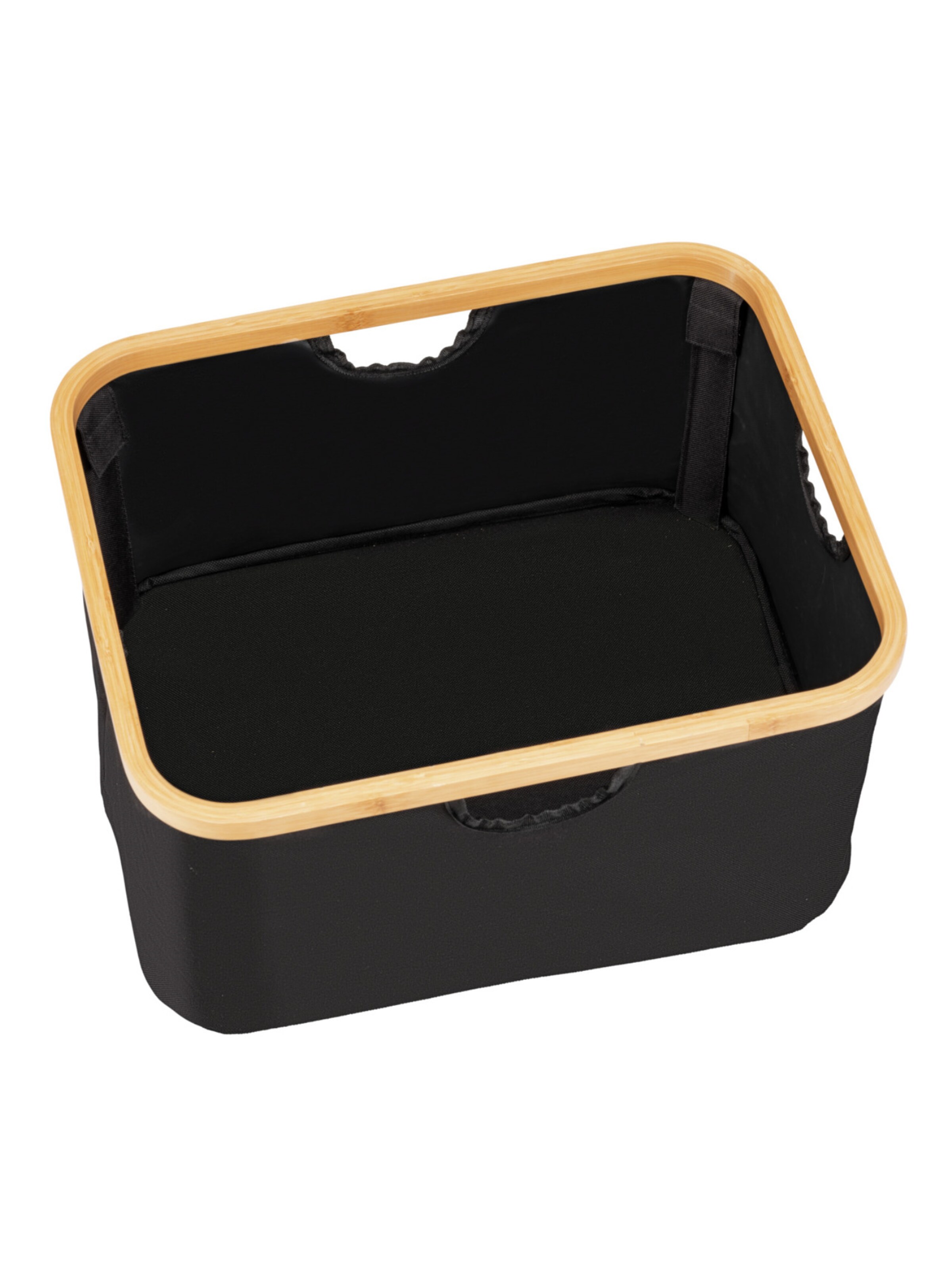 Wenko Laundry Basket 'Ecori' in Black