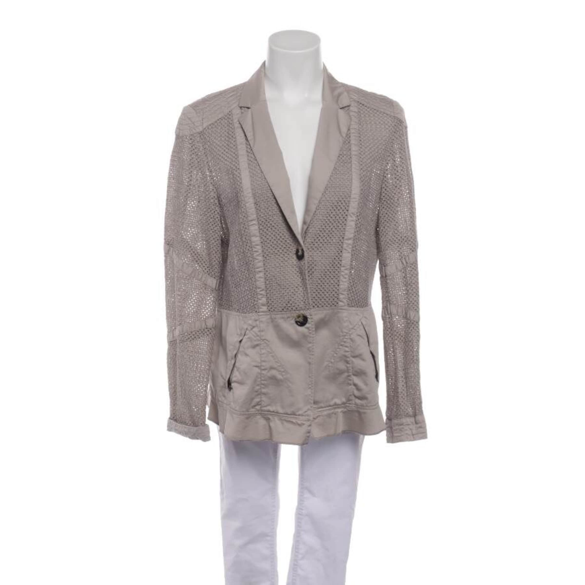 Marc Cain Blazer XL in Grau: Vorderseite