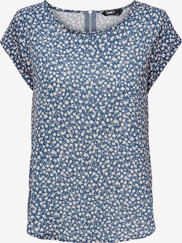 ONLY Blouse 'Vic' in Blauw: voorkant