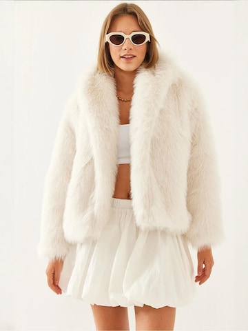 Bianco Lucci Jacke in Beige: Vorderseite