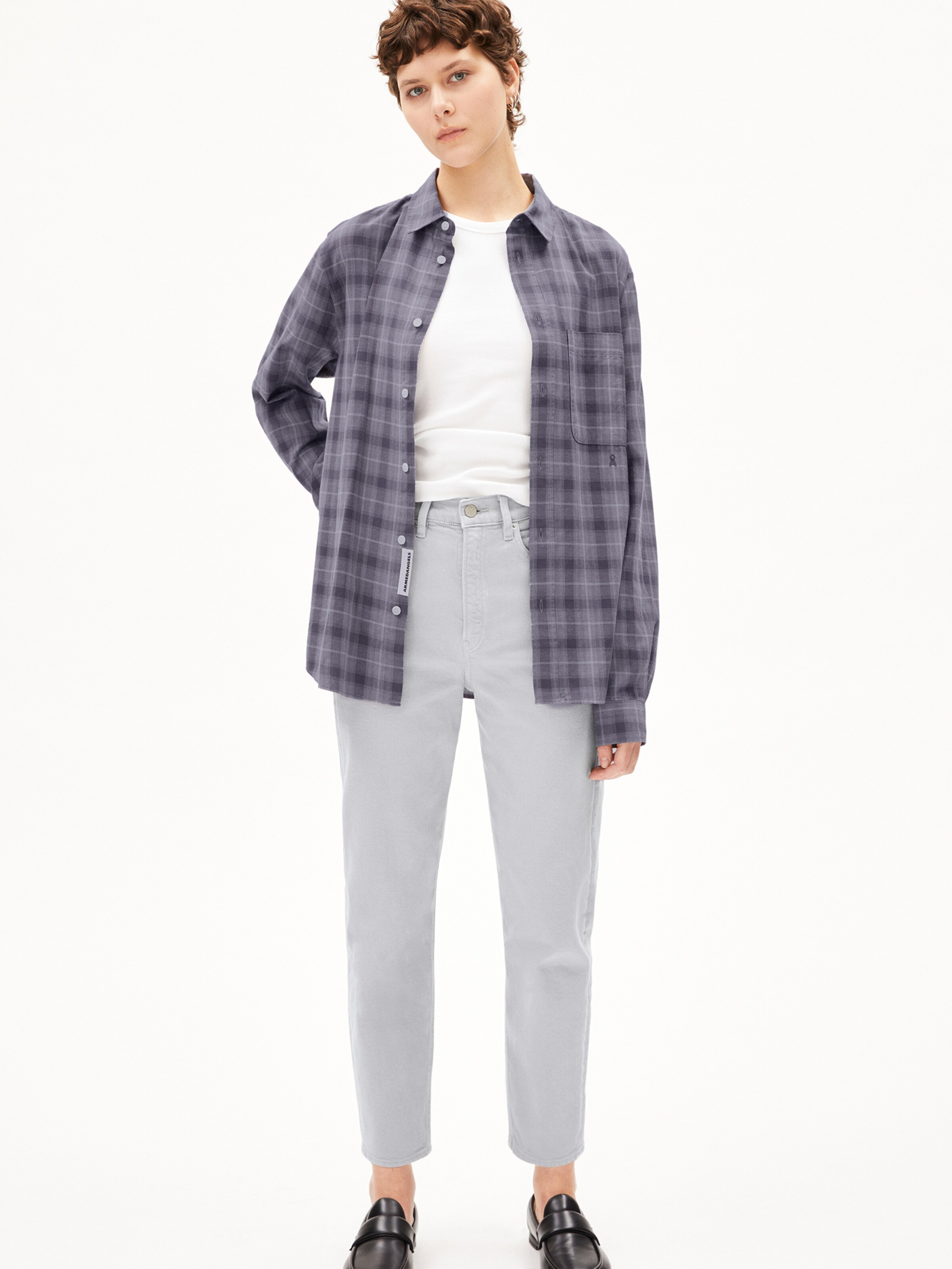 ARMEDANGELS regular Τζιν 'MAIRAA' σε λιλά: μπροστά