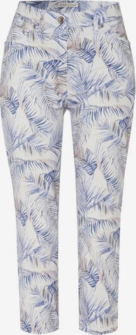 TONI Regular Broek in Blauw: voorkant