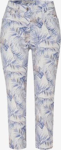 TONI Regular Broek in Blauw: voorkant